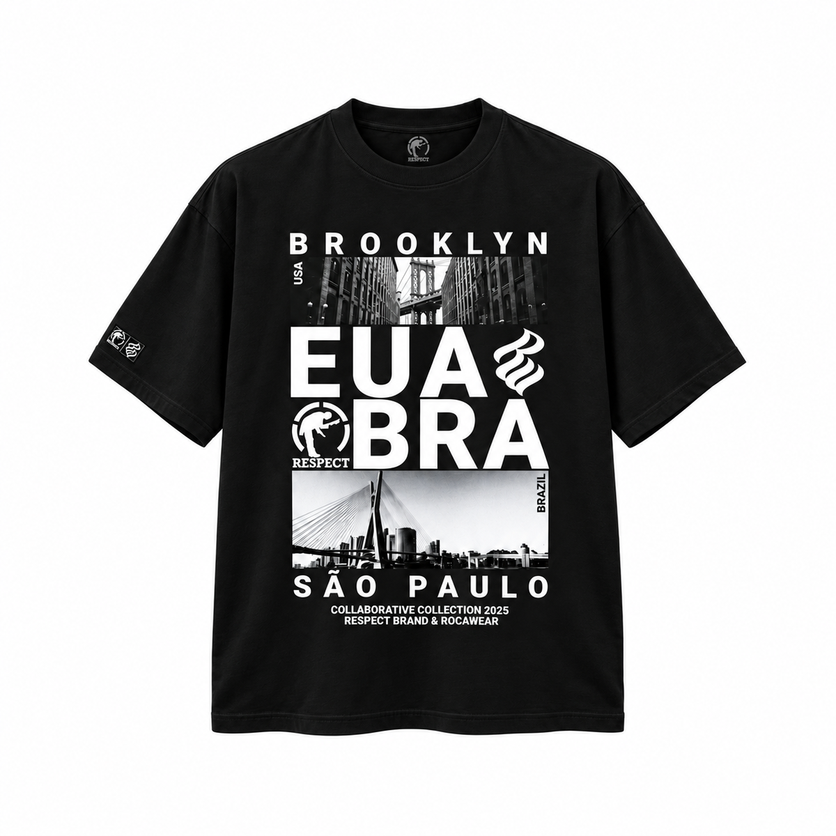 CAMISETA RESPECT OVERSIZED BROOKLIN RWTSBRKL