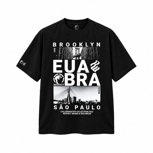 CAMISETA RESPECT OVERSIZED BROOKLIN RWTSBRKL