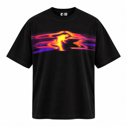 CAMISETA RESPECT OVERSIZED MANCHA AMARELA TS-OVERMNCAM-PT