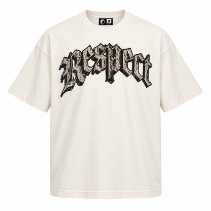 CAMISETA RESPECT OVERSIZED MANUSCRITO TS-OVERMANS-OFF
