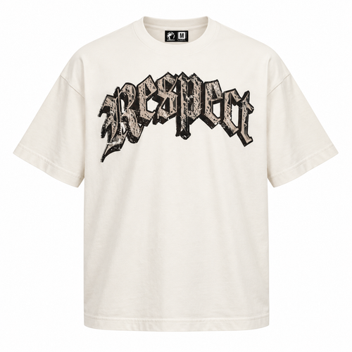 CAMISETA RESPECT OVERSIZED MANUSCRITO TS-OVERMANS-OFF