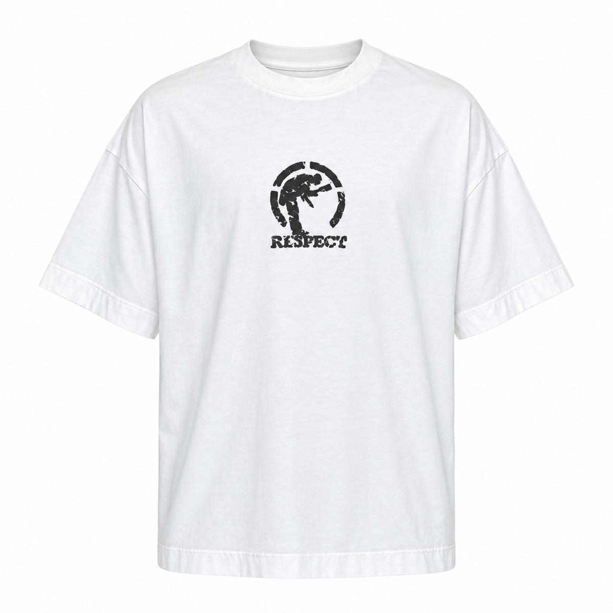 CAMISETA RESPECT OVERSIZED LOGO PEDRA TS-OVERLGPDR
