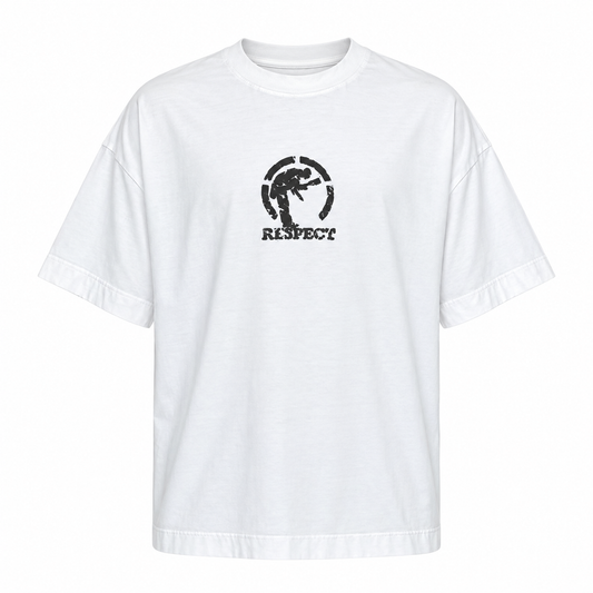 CAMISETA RESPECT OVERSIZED LOGO PEDRA TS-OVERLGPDR