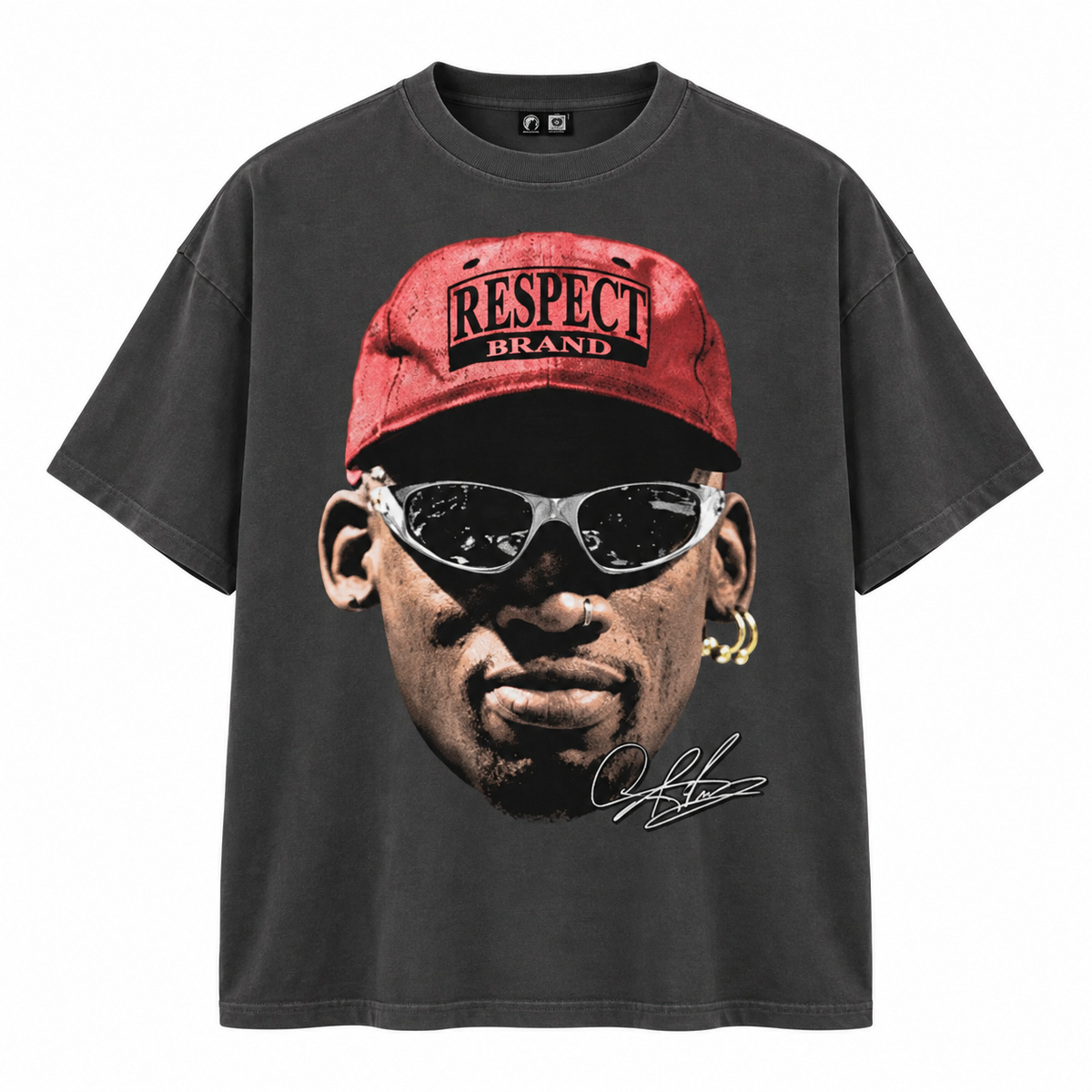 CAMISETA RESPECT OVERSIZED HEAVY RODMAN FACE 9026940074