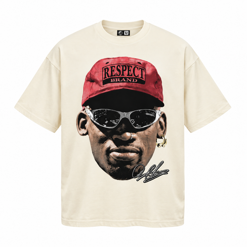 CAMISETA RESPECT OVERSIZED HEAVY RODMAN FACE 9026940003