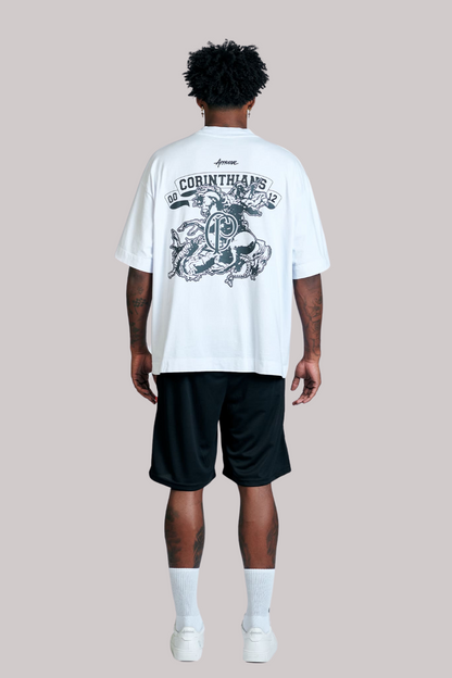 CAMISETA APPROVE X CORINTHIANS HUGE SAO JORGE