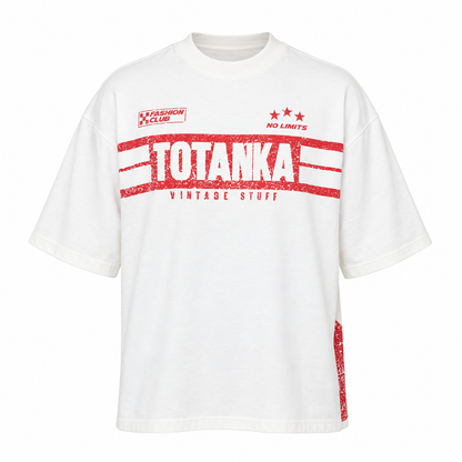 CAMISETA TOTANKA OVER FASHION STRIKE OV801101 OFF WHITE