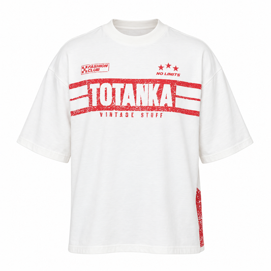 CAMISETA TOTANKA OVER FASHION STRIKE OV801101 OFF WHITE