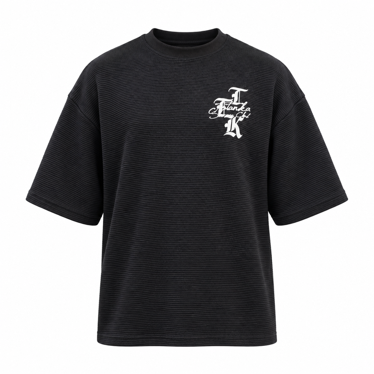 CAMISETA TOTANKA OVER OUTLINE OV801152 PRETO