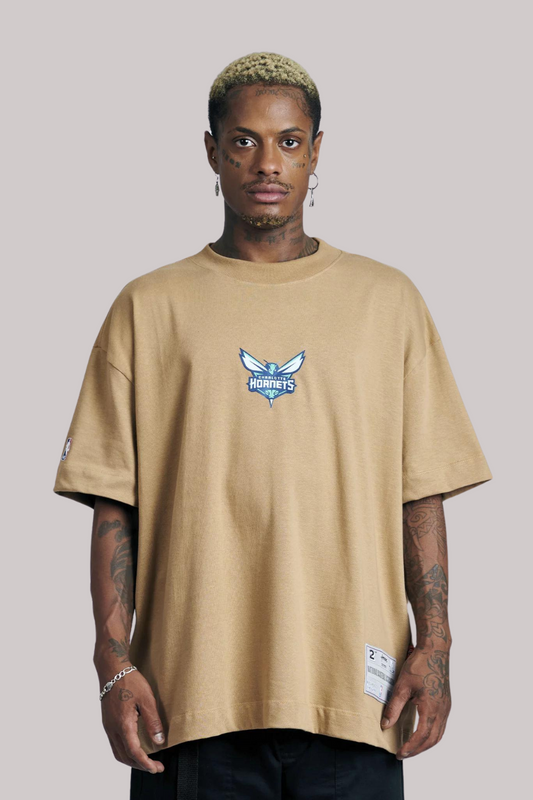 CAMISETA APPROVE X NBA HUGE BEAR HORNETS