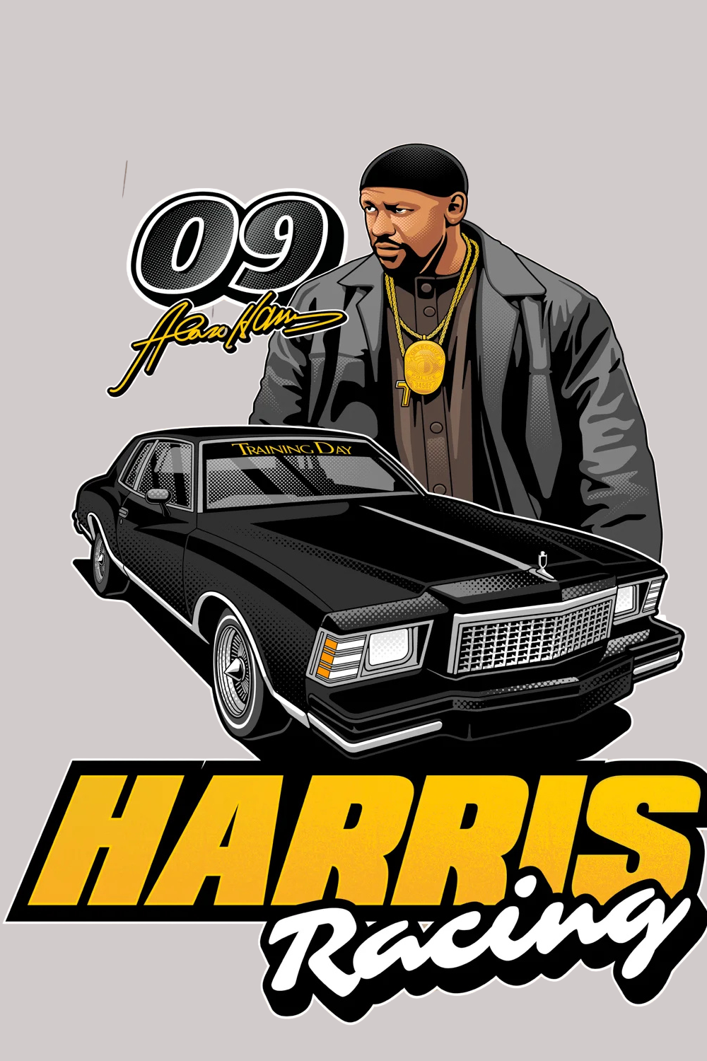 CAMISETA THUG NINE HARRIS