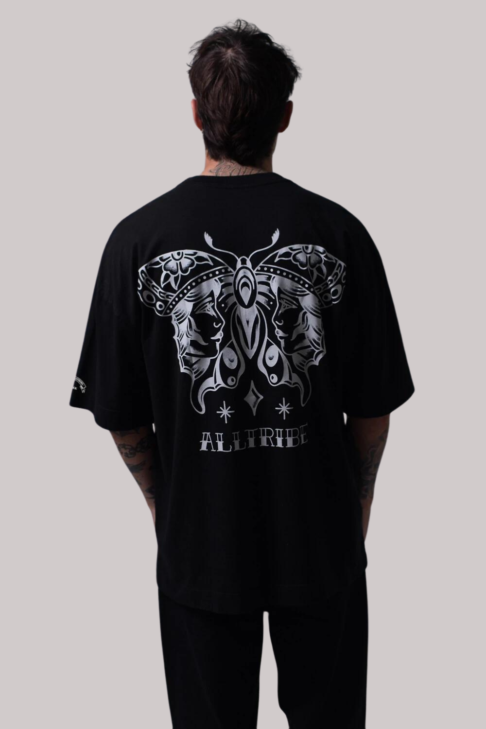 CAMISETA ALLTRIBE OVERSIZED BUTTERFLY