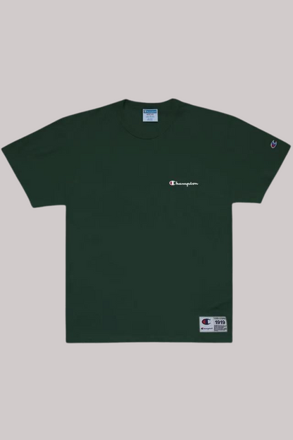 CAMISETA CHAMPION MINI SCRIPT BORDADO