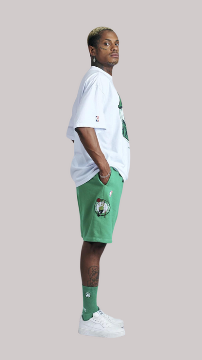 SHORTS MOLETOM APPROVE X NBA OVERSIZED CELTICS