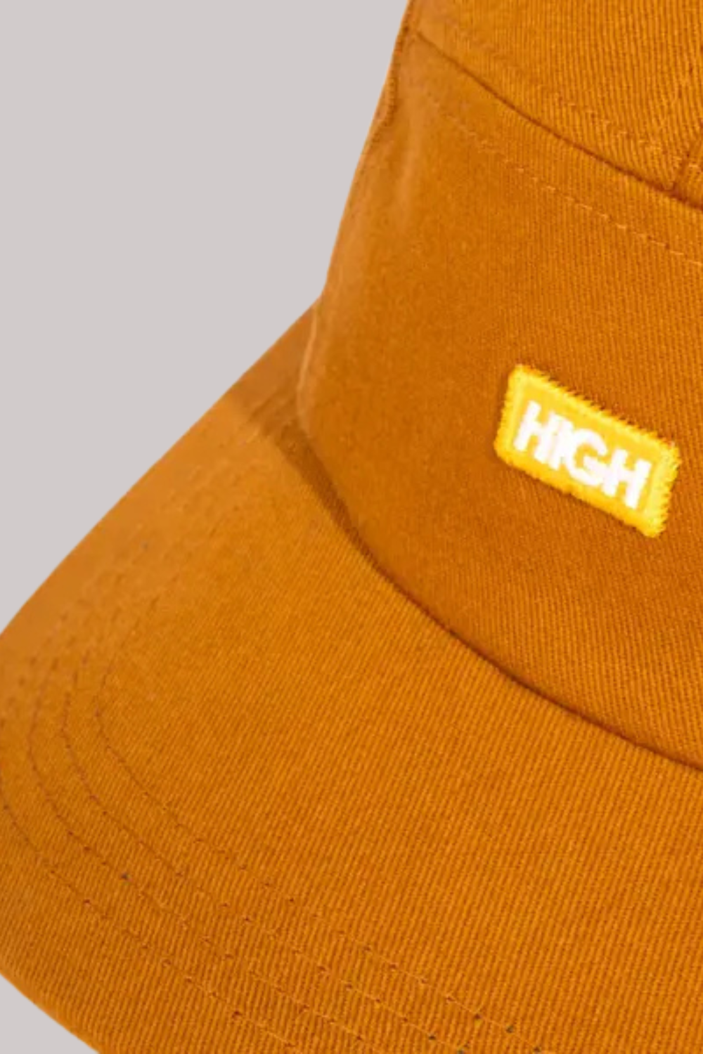 BONE HIGH TWILL 5 PANEL PATCH